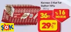 KARMEN 3 KAT TAT GOFRET 10'LU